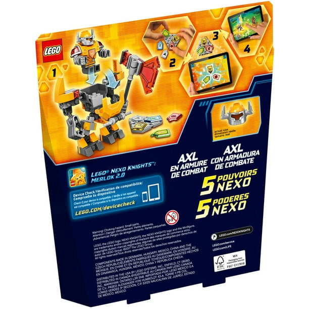 LEGO Knights Battle Suit Axl 70365 - Walmart.com