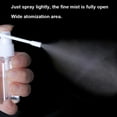 thumbnail image 5 of Nasal Spray Bottle, 5 Pcs 20ML Plastic Refillable Continuous Fine Mister Spray Bottles, Small Empty Nasal Sprayer with Funnels and Labels(Clear), 5 of 7