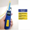 thumbnail image 3 of Medidor de potencia óptica, medidor de fibra óptica de -70 a +10 dBm con 6 longitudes de onda calibradas, alta precisión y peso ligero., 3 of 5