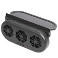 thumbnail image 1 of Sistema de enfriamiento de ventilación de aire automático solar 3 ventiladores ventilador de coche SUV enfriador de ventilador fresco, 1 of 9