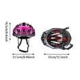 thumbnail image 5 of Mountain Bike Helmet, Lightweight Bicycle Helmet with Visor, One Piece Molding Mountain Bike and Road Bike Helmet for Men and Women, 5 of 9