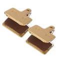thumbnail image 1 of Mountain Bike Brake Pads, 2 Pairs Spring Disc Brake Pads, Metallic Compact Outdoor For Mountain Bike  Winzip Alhonga, 1 of 8