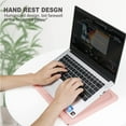 thumbnail image 3 of 13-13.5 Inch Laptop Protective Cover with Stand Function Soft PU Leather (pink Rose Gold),Pink Rose Gold,F80470, 3 of 6