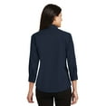 thumbnail image 2 of L612 Port Authority 3/4-Sleeve Easy Care Shirt Women's Work Shirt, 2 of 2