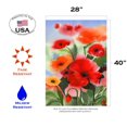 thumbnail image 2 of Toland Home Garden Watercolor Poppies Flower Flag Double Sided 28x40 Inch, 2 of 5