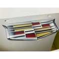 thumbnail image 2 of Eurosport Daytona- Cadillac Logo, Stainless Steel License Plate, 2 of 4
