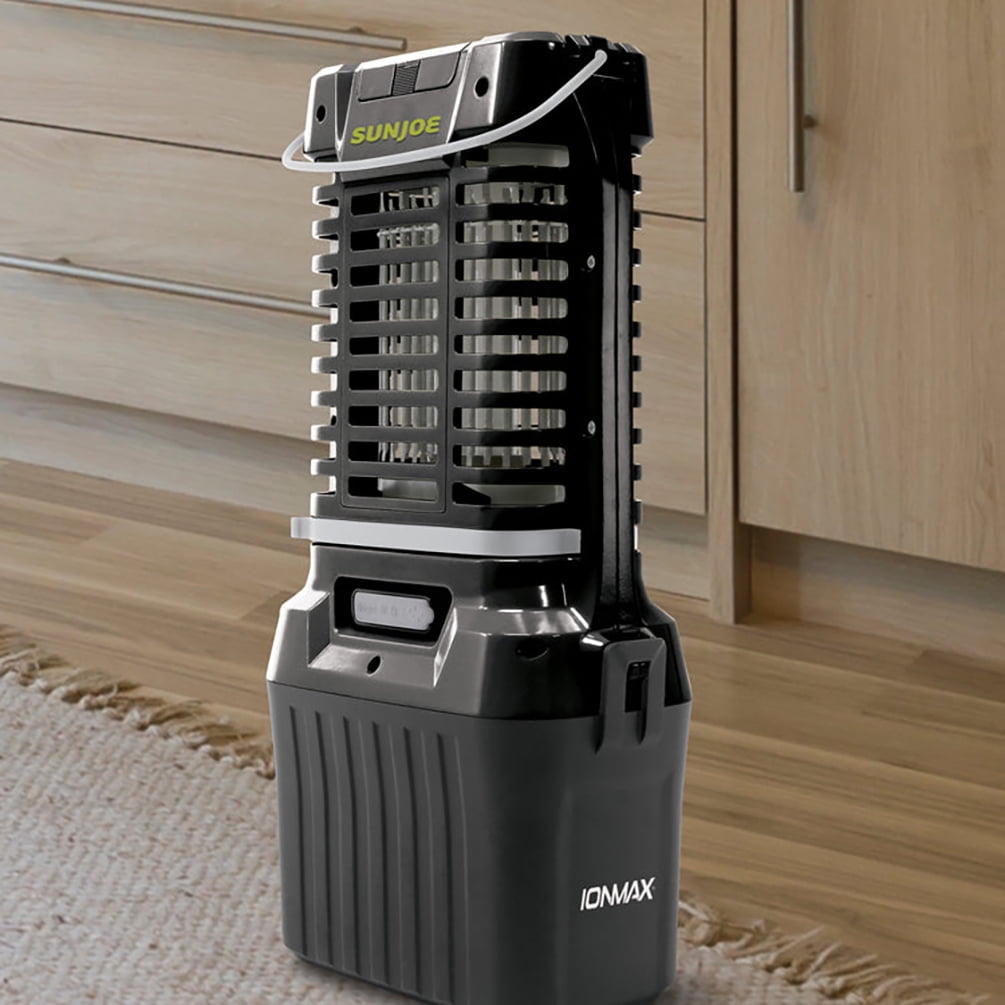 Open Box Sun Joe 24V-BZ100-LTE 24-Volt* IONMAX Cordless Indoor/Outdoor Bug Zapper Kit | 1-Acre Coverage | W/ 2.0-Ah Battery + Charger