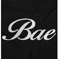 thumbnail image 2 of Bae Relationship Boyfriend Girlfriend Women's Graphic T Shirt Tees Brisco Brands L, 2 of 5