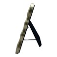 thumbnail image 6 of Boho Glam Picture Frame - Wavy Design Polyresin - Decorative Photo Frame for Home, Office, Bedroom, Living Room - Stylish Standing & Hanging - 9" Gold, 6 of 7