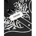 thumbnail image 4 of COOFANDY Cowboy Shirts for Men Long Sleeve Western Shirt Embroidered Button Up Shirts, 4 of 6