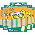 thumbnail image 1 of Scrub Daddy Éponge Papa Éponge Double Face et Récurant 4 Unités x 5 Pack, 1 of 9