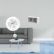 thumbnail image 2 of Reloj De Pared Acrílico Con Números Arábigos Grandes Y Pantalla Abatible Silenciosa Para Cocina, Estudio, Casa De Campo, Dormitorio, Escuela, Comedor, Mesa, Cafetería., 2 of 8