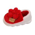 thumbnail image 4 of Zapatillas de felpa de invierno regalo mantener caliente casa zapatillas para dormitorio viaje cumpleaños, 4 of 8