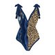 thumbnail image 3 of MKLEKYY Trajes De Baño Mujer Completo Women Vintage Abstract Floral Print 1 Piece Swimwear+1 Piece Cover Up Two Piece Vintage Print Swimsuit Monokini Bikini 2 Piece Swimsuits Two Piece Tankini Set, 3 of 4