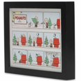 thumbnail image 2 of Decoración De Pared De Madera Enmarcada Con Tira Cómica Navideña De Peanuts, Adorable Decoración Navideña De Charlie Brown Y Snoopy Para El Hogar, 2 of 5