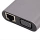 thumbnail image 5 of Adaptador de Concentrador USB C con 4K HD, VGA, USB 3.0, Ethernet RJ45 de 100 Mbps, PD de 87 W para Mini, Pro, para Pro, 5 of 7