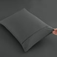 thumbnail image 4 of Nestl Bedding Wholesale Anti Bacterial Sheets - 90 GSM with special anti bacterial chemical added - Queen - Gray, 4 of 6