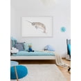 thumbnail image 5 of "Narwhal" Framed Painting Print, 5 of 6