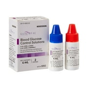 McKesson Quintet AC Blood Control Solution for Glucose Meter Level 1 / Level 2, 1 Ct