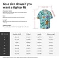 thumbnail image 5 of Sigee Turtles And Sea for Men's Casual Short Sleeve Button Down Shirts Men's Shirts Summer-Small, 5 of 5