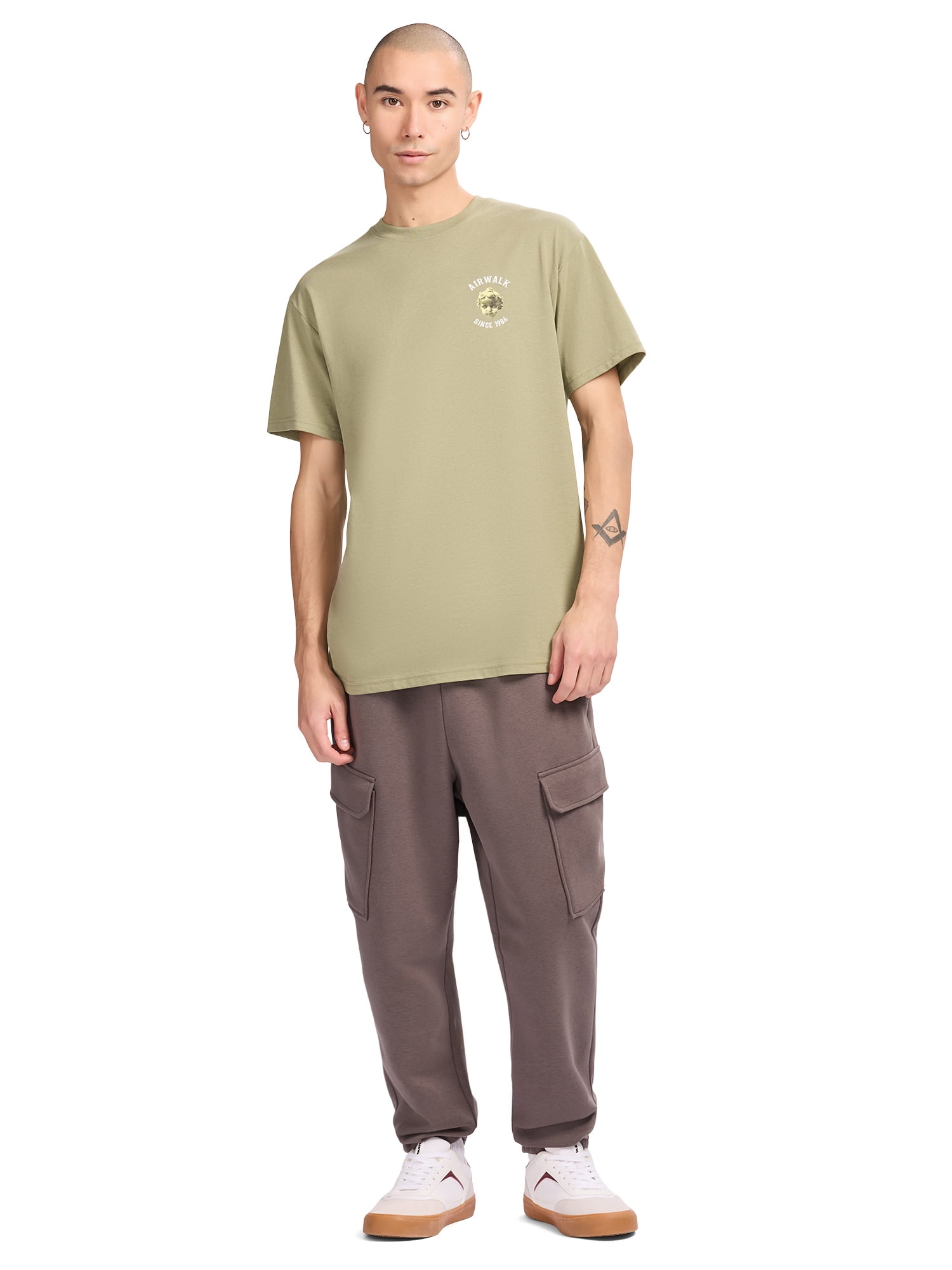 Airwalk Men's and Big Men's Short Sleeve Graphic T-Shirt, Sizes XS- 3XL