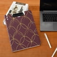 thumbnail image 5 of FORMRS A4 Clipboard Folder with Pen Holder Horizontal Foldable School Office Binder, Circular Gold Pattern, 5 of 9