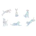 thumbnail image 1 of SAYDY Puppy rainbow prism Static Window Clings Anti Collision Window Decals for Bird Strikes, Glass Alert Stickers, Stop Birds Flying into Windows, A182, 1 of 8