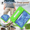 thumbnail image 5 of SUPNICE Kids Case for Walmart Onn 11 Inch Tablet Pro 2023 (Model: 100110027), Lightweight Shockproof Convertible Handle Stand Case for Onn Tablet Pro 11",Green, 5 of 7