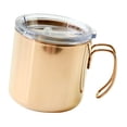 thumbnail image 3 of Taza de acero inoxidable Macarena 400ml doble pared Aislamiento plata, 3 of 6