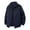 AB95 Navy, variant on Tisuna Jacket For Men Color Block Long Sleeve Stand Collar Coat Comfortable Leisure Autumn Winter Men Casual Windbreaker Army Green Size L