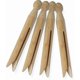 thumbnail image 1 of Natural Wooden Pegs for Crafting and Laundry Use, 100-Pack, 1 of 4
