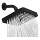 thumbnail image 1 of Regadera Cuadrada Moderna Para Baño Modelo Negro, 1 of 4