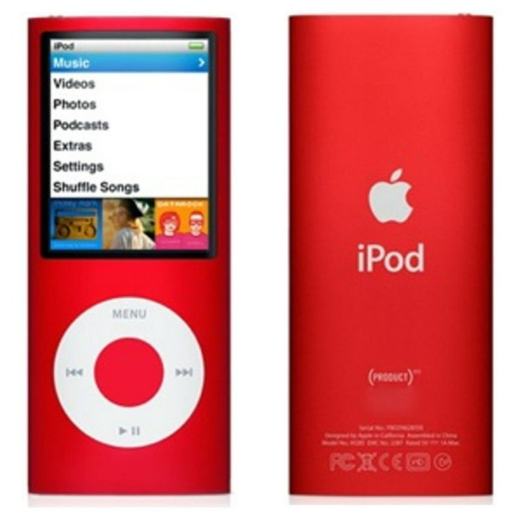 iPod Nano 4th Gen 8GB Red , Player, Like New (Engraved) -