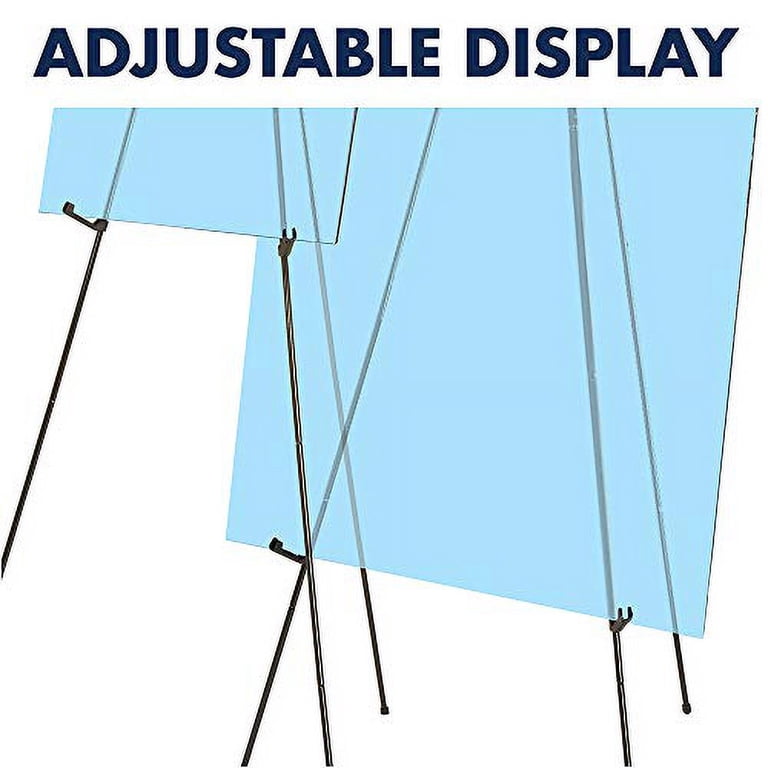 Quartet Easel, Instant Easel, 63-Inches, Supports 5 lbs., Tripod