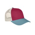 thumbnail image 1 of Authentic Pigment Unisex Tri-Color Trucker Cap, 1 of 2