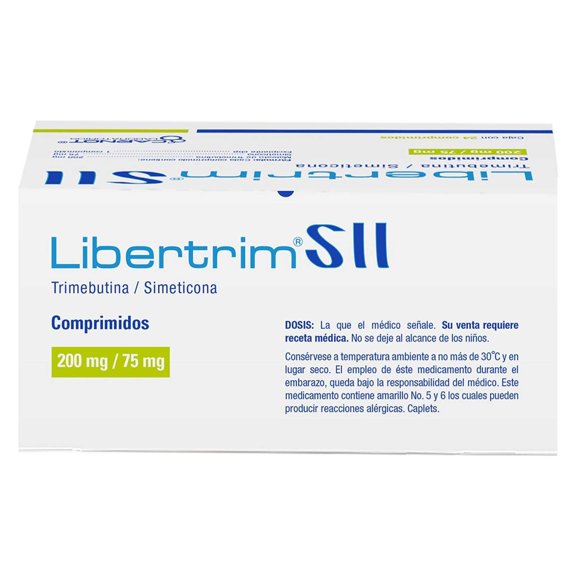 Libertrim SII Trimebutina 200 mg / 75 mg 24 Comprimidos