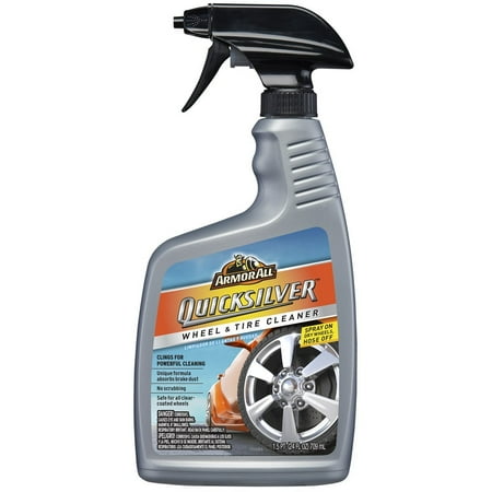 Armor All 17512 Quicksilver Wheel and Tire Cleaner, 24 fl oz, Fluid_Ounces