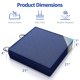 thumbnail image 3 of Cojines para silla de exterior YENING 53 x 53 cm impermeables azul marino, 2 piezas, 3 of 7