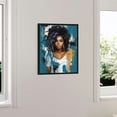 thumbnail image 3 of Nawypu  African American Canvas Wall Art Framed Black Woman Canvas Painting Prints for Living Room Bedroom Bathroom Home decor Ready to Hang, 3 of 4