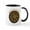 White/Black Inside, variant on CafePress - Nordic Guidance Viking Blood Mugs - 11 oz Ceramic Mug - Novelty Coffee Tea Cup