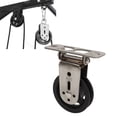 thumbnail image 1 of Silent Rotation Traction Wheel for Fitness Pulley System, Bidirectional Rust Proof Pulley Wheel with Quiet Bearings and Durable Metal Bracket for Easy Installation, 1 of 8