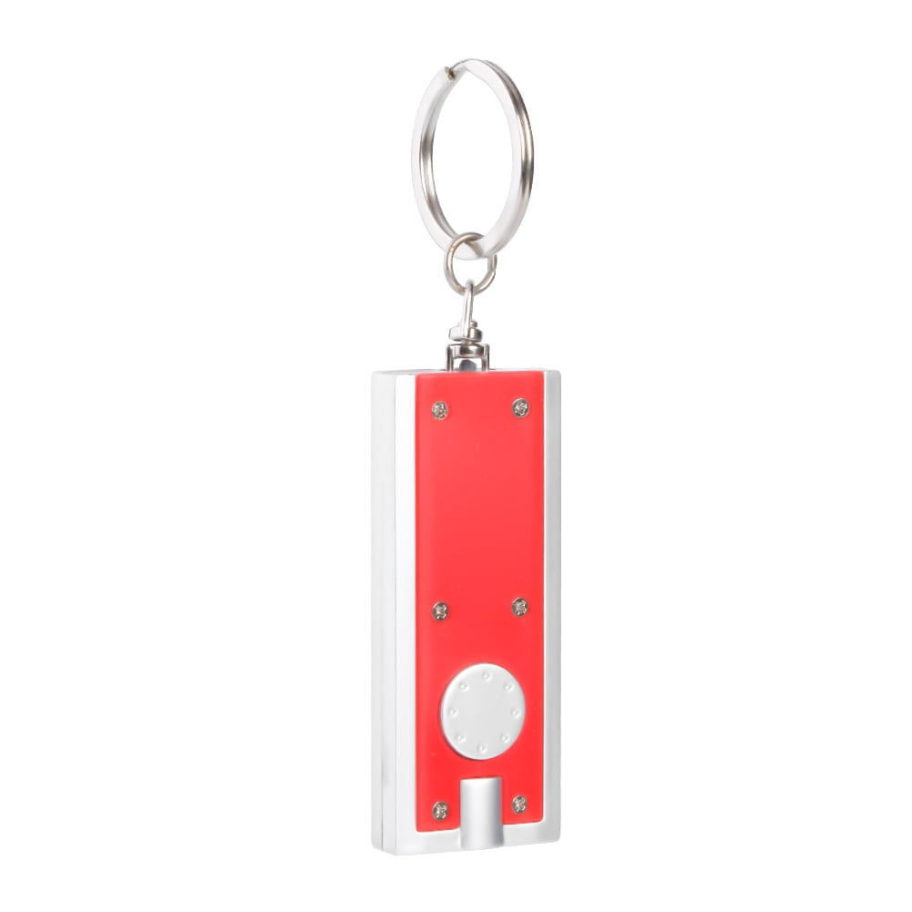 Safety Mini Keychain ABS Tetris LED Light Flashlight Small Gift Super Bright 