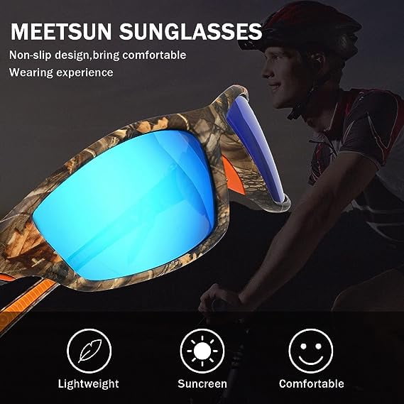 Ffiy 4 Pairs Men Polarized Sunglasses With Uv Protection Driving Glasses Sports For Sport Outdoor Activities