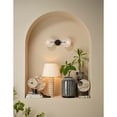 thumbnail image 5 of Jamie Young Abacus Mango Wood Table Lamp with Linen Shade Brown, 5 of 5