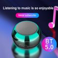thumbnail image 1 of Mini altavoz inalámbrico de 300 mAh compatible con Bluetooth 4.2 (verde degradado) Ndcxsfigh Para estrenar, 1 of 3