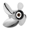 thumbnail image 3 of Oubit Pitch RH Propeller,4 Blades 19 Pitch Stainless Steel Propeller Propeller Replacement Unparalleled Experience, 3 of 9