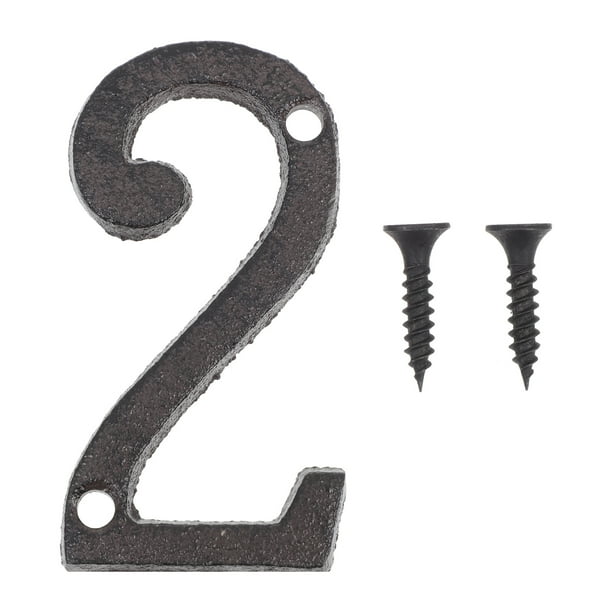 Homemaxs Hotel Digital Door Number Iron Address Number Door Metal