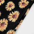 thumbnail image 7 of Dresses for Women Summer Sleeveless Plus Size Daily Vintage Sunflower Bohemian V Neck Maxi Dress, 7 of 7