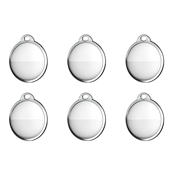 Mini Dispositivo Seguimiento Que Funciona Con Find My BT GPS Lost Tracker para El IOS () Blanco