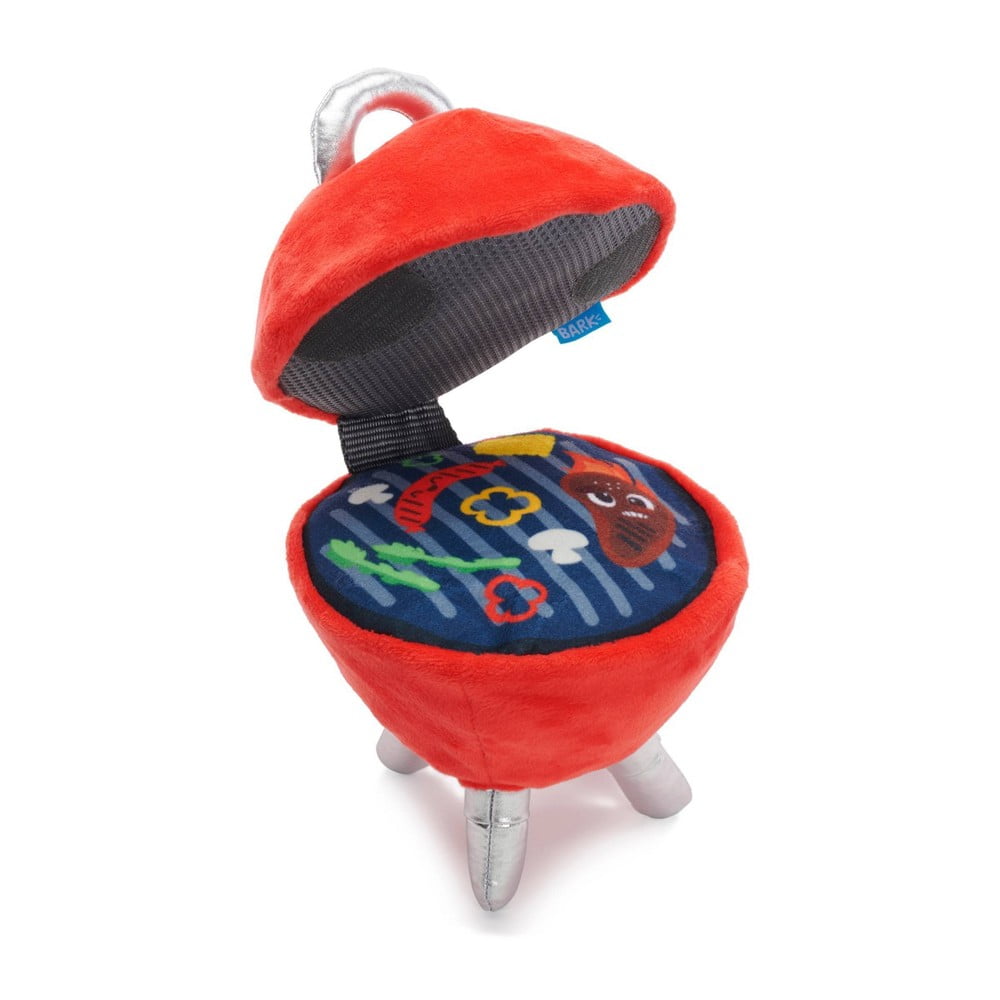 BARK Summer Bark-B-Q BBQ Grill De-Fluffering Dog Toy - All Sizes - Grillmaster